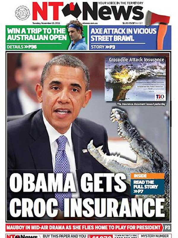 Turnbull Thinks Obama Should Read The Nt News And He S Right Tbh