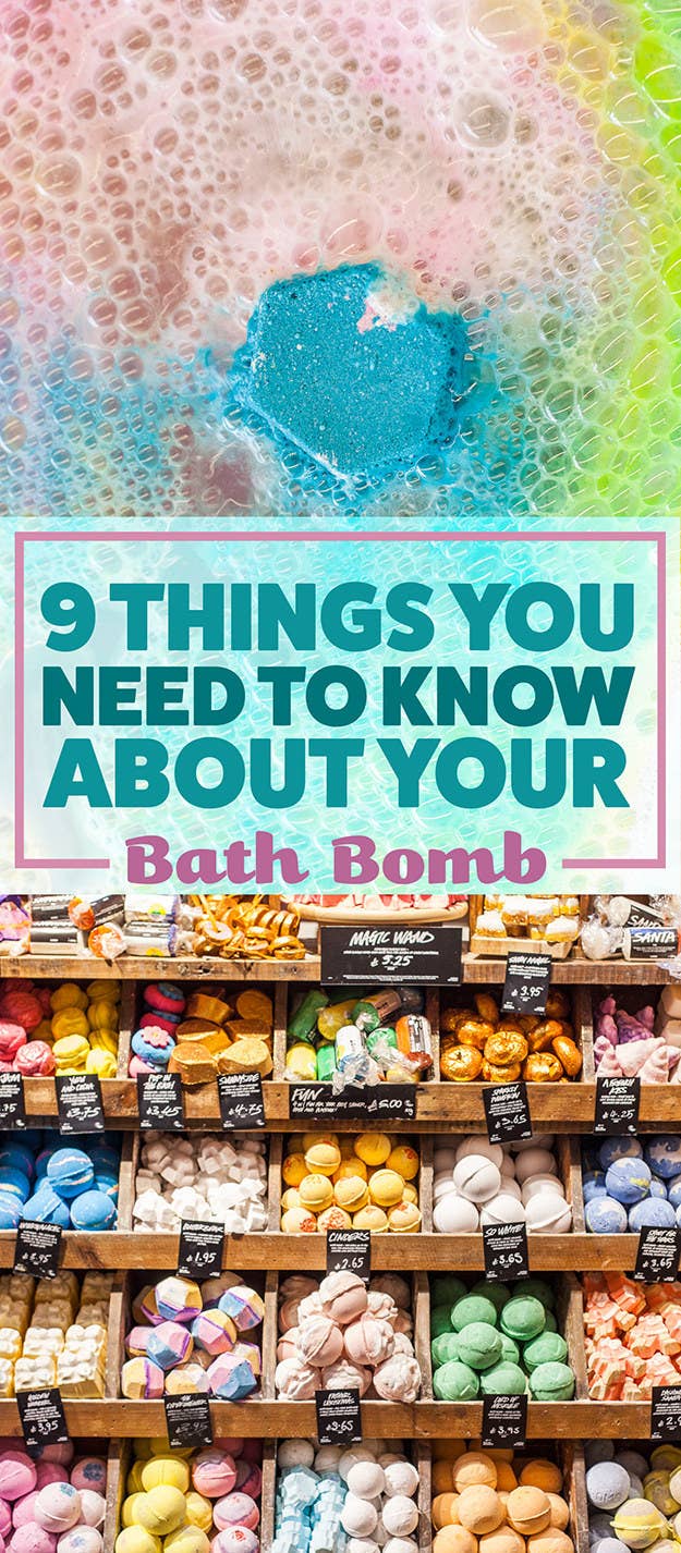 9 Things Everyone Needs To Know About Bath Bombs