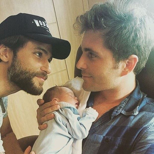 Bruno é mais velho que Thiago, mas ambos tem fortes semelhanças.