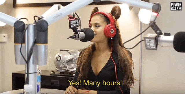 You tell 'em, Ariana.