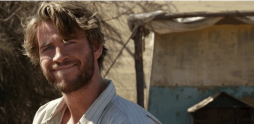 Hemsworth plays Teddy McSwiney, love interest and all-around hot potato.