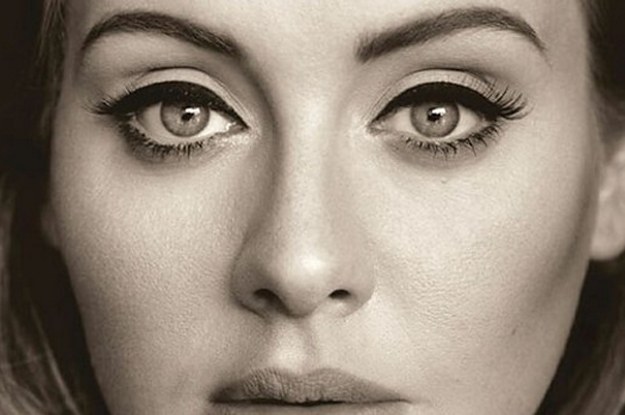 Adele's Album Cover Is Giving The Entire World Eyeliner Goals