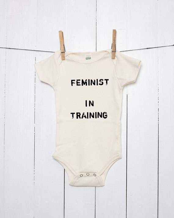 For all the feminist babies on your list!Get it here!