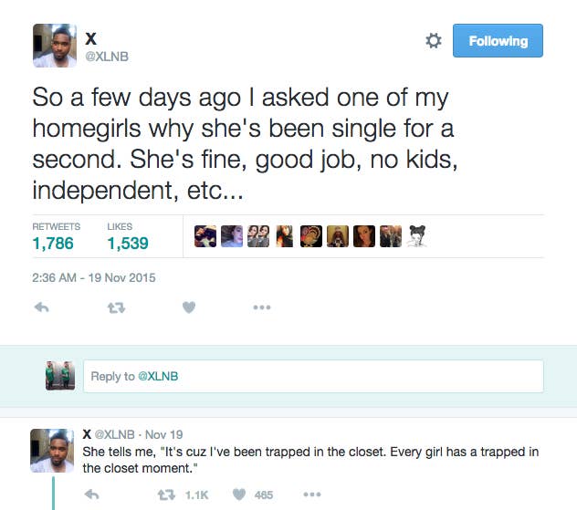 This Guy S Epic Story Explains Why Every Girl Has A Trapped In The