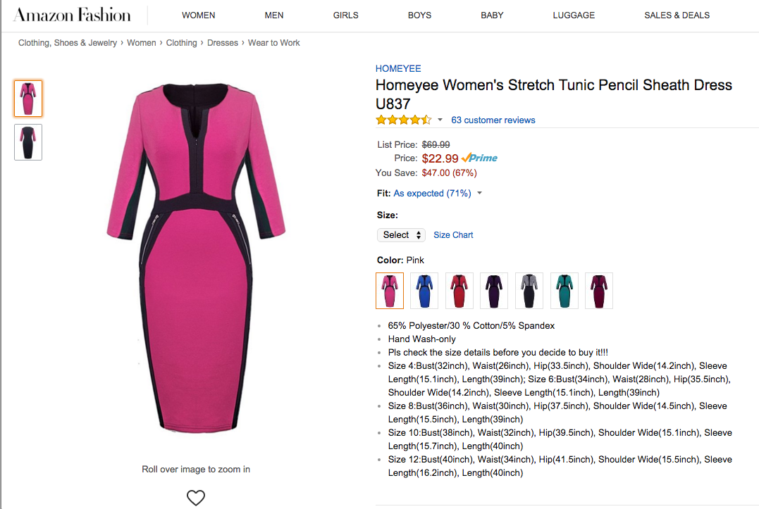 news anchor dress amazon