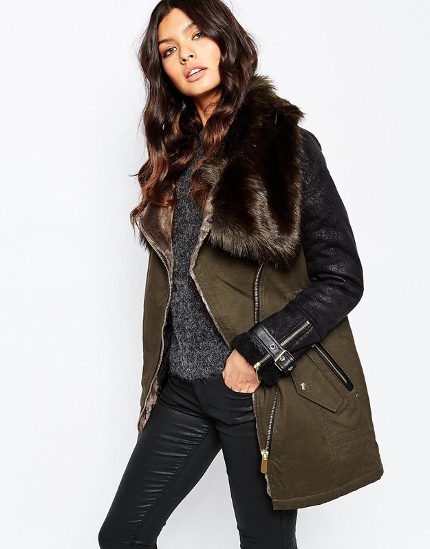 sleeping bag coat asos