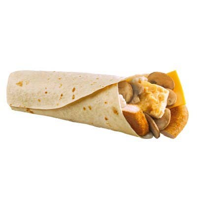 Mushrooms in a McDonald's wrap? I'm intrigued.