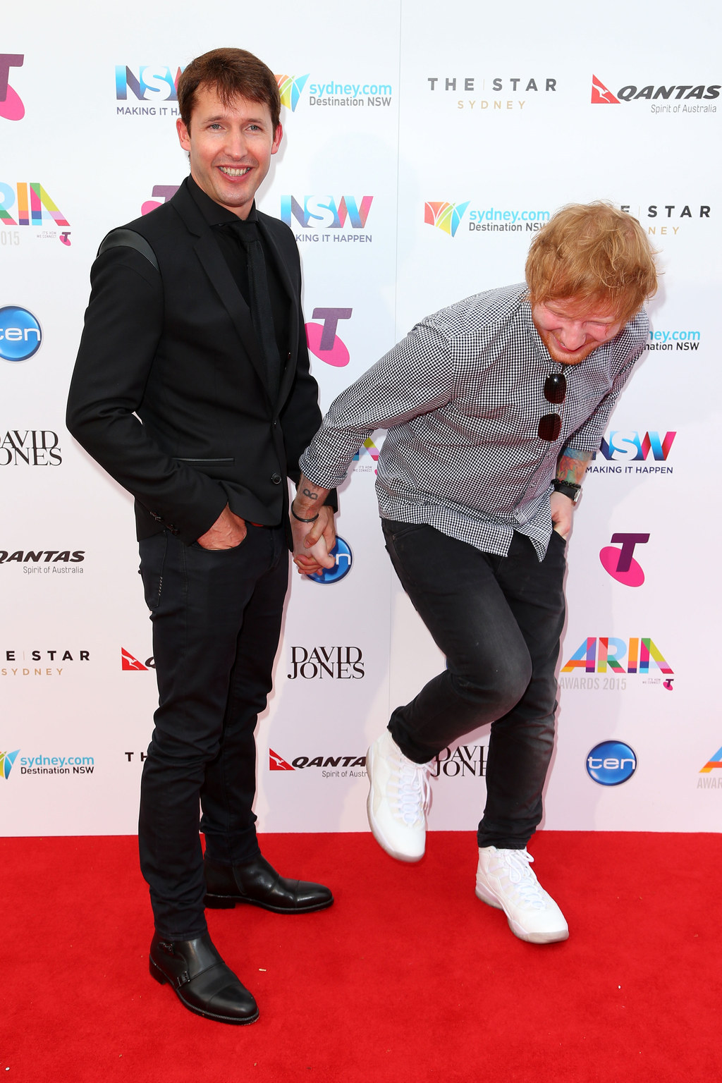 Ed Sheeran And James Blunt Were Completely Adorable On The ...