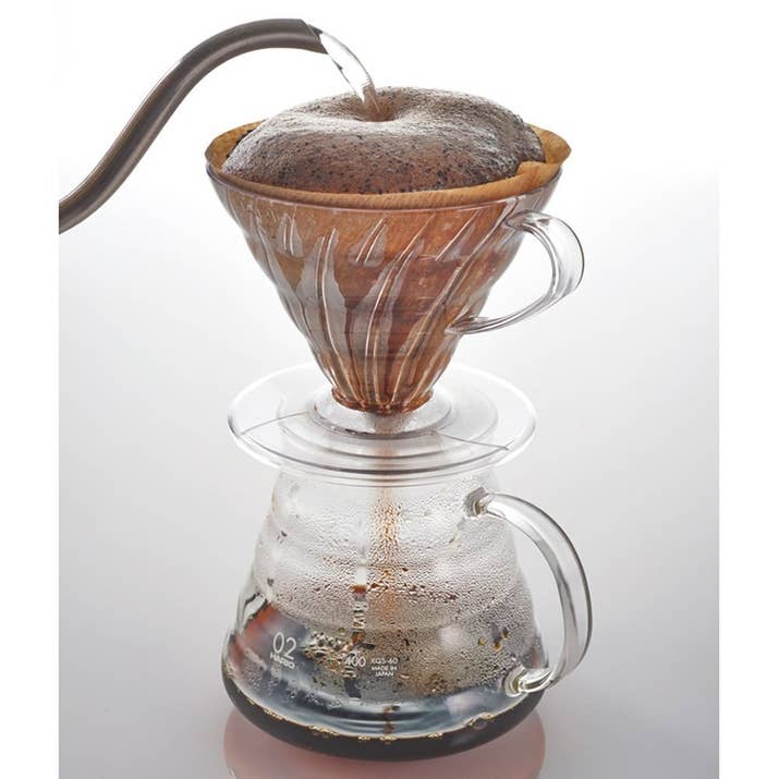 If you can never get enough fresh pots, this super-portable plastic coffee dripper is the stocking stuffer of your dreams. Just £5, the convenient coffee maker from Hairo makes seriously delicious filter coffee without any bells and whistles that would make it hard to transport from home to work.