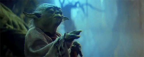 When Yoda countin' all the booty he about to get.