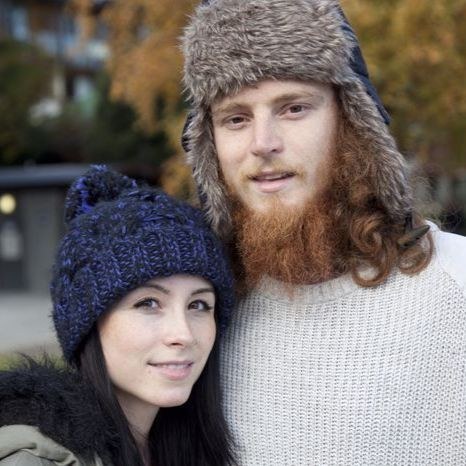 “How did you meet each other?”“In a bar. That sounds really tacky!”“What’s the thing you like the most about each other?”“There’s too many things! His beard,” she then said.“What about you?” I asked him.“I’m not good at this… We share a lot in common, really.”Queenstown, New Zealand