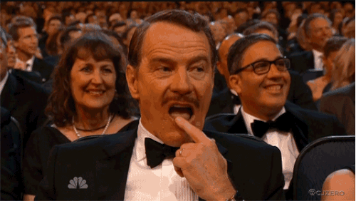 Mostly to Bryan Cranston, let's be honest.