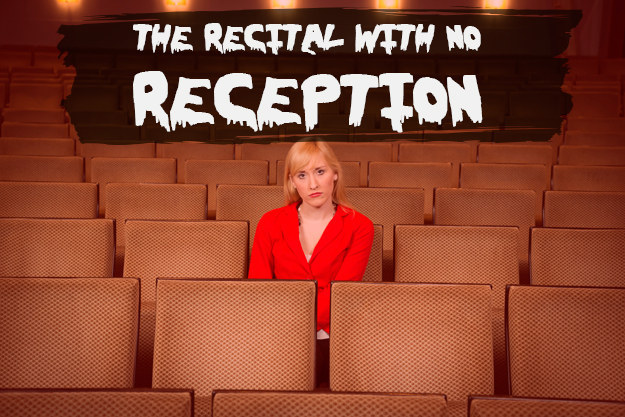 Synopsis: Lara said on Facebook that she would attend Kevin's recital. After sitting through an entirely new music concert, she'll have to actually talk to Kevin instead of stuffing her face with recital food.