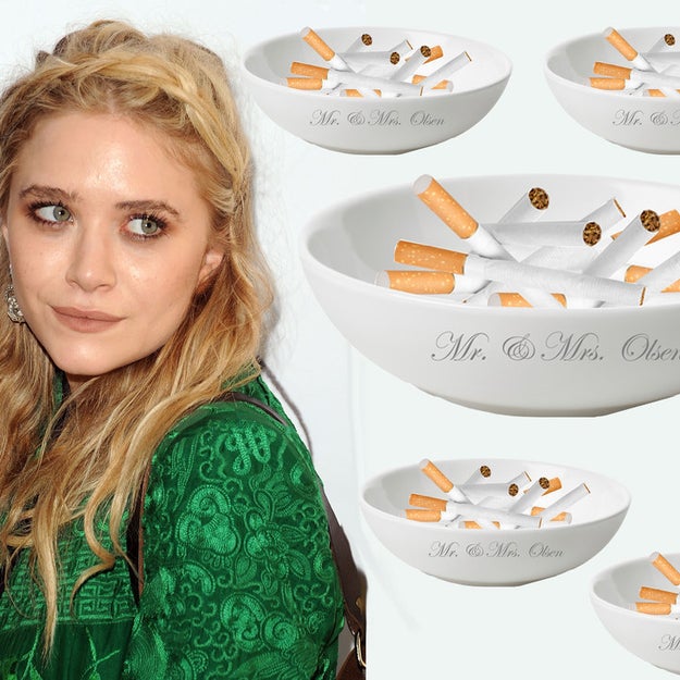 wedding cigarettes Mary-Kate Olsen's Wedding Decor Was Just Bowls Of Cigarettes