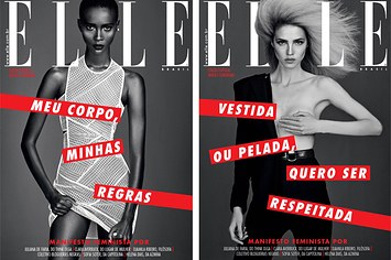 Elle Brasil lança edição com capas feministas