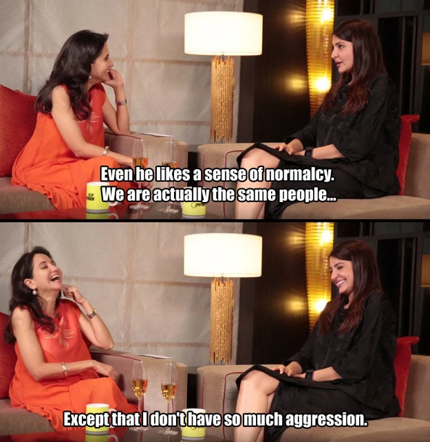 When asked about how they keep a sense of normalcy in the relationship, she explained: