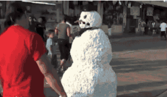 Get punched for saying "Happy Holidays"