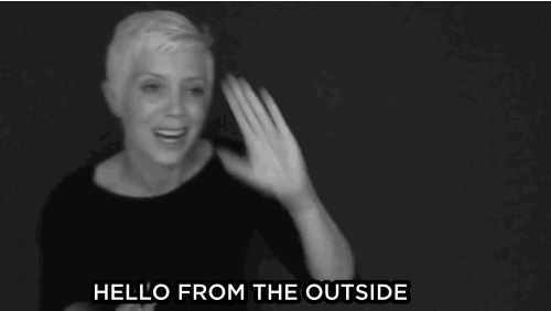 Adele Gif Hello From The Other Side Adele Hello Someone Like You