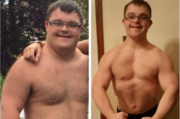 This Man With Down Syndrome Totally Transformed Himself To Compete In A