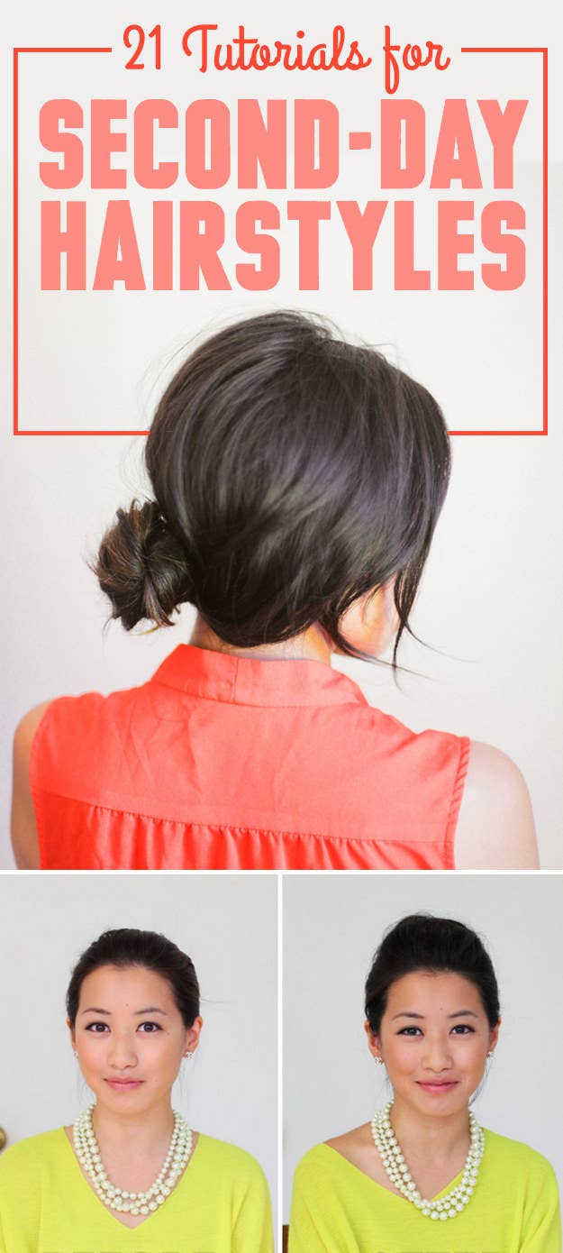 21 Second Day Hairstyle Tutorials