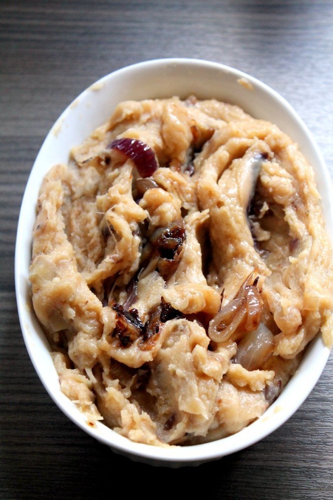 Gruyere makes these potatoes super creamy and delicious!