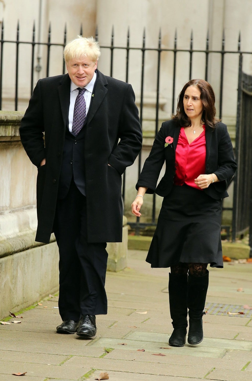 Mayor of London Boris Johnson and wife Marina Wheeler