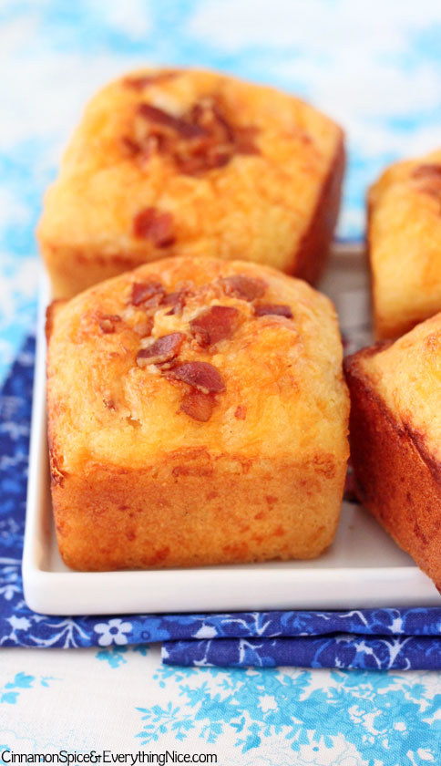 Individual sized! So cute! Recipe here.