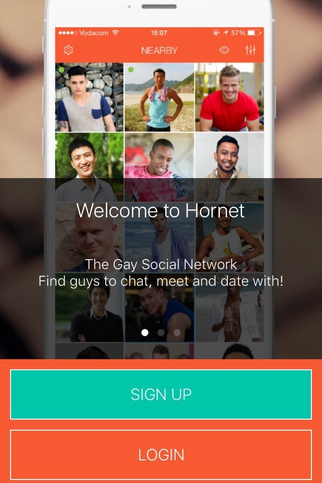 ゲイの出会い系アプリをバンブルしています