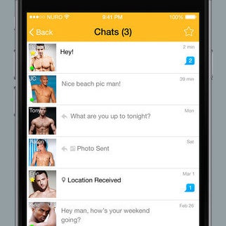 grindr web application