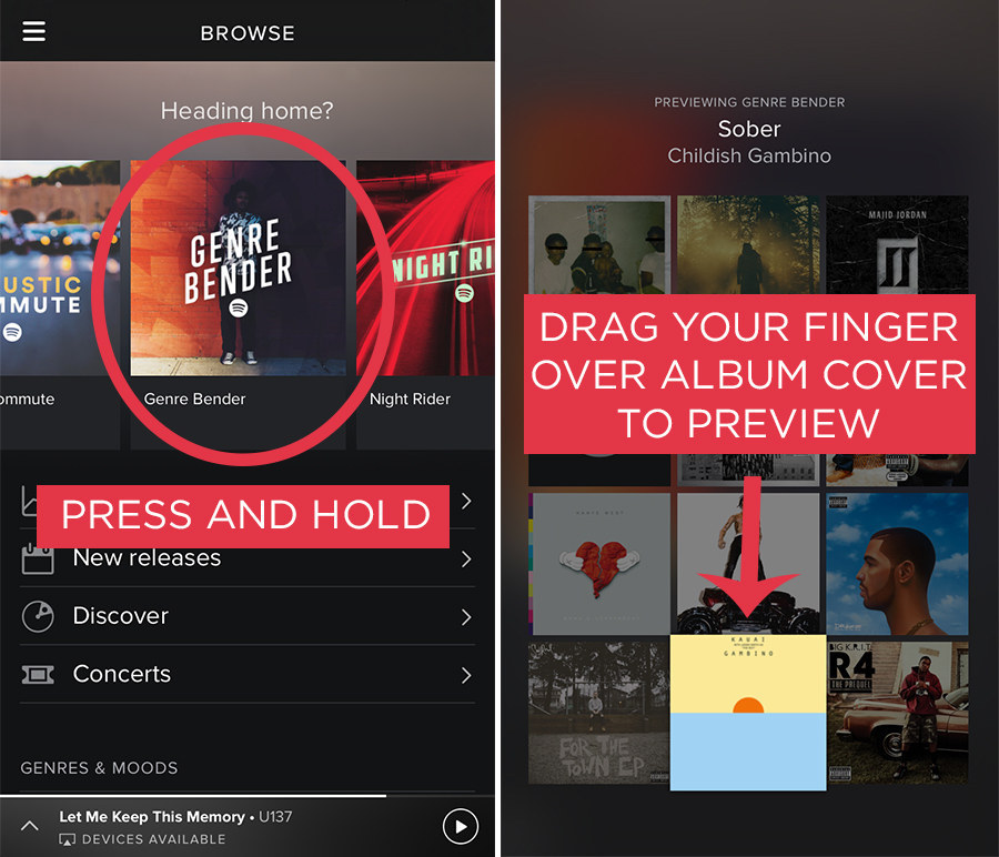 Spotify is testing a change to its app design to make album art a lot more  prominent - Neowin