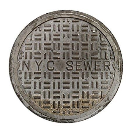 Funny Doormat Sewer Cover$24.99
