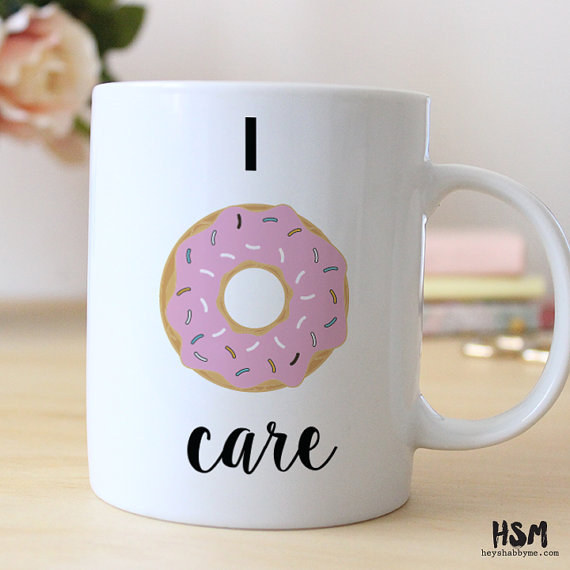 I Donut Care Mug$13.00