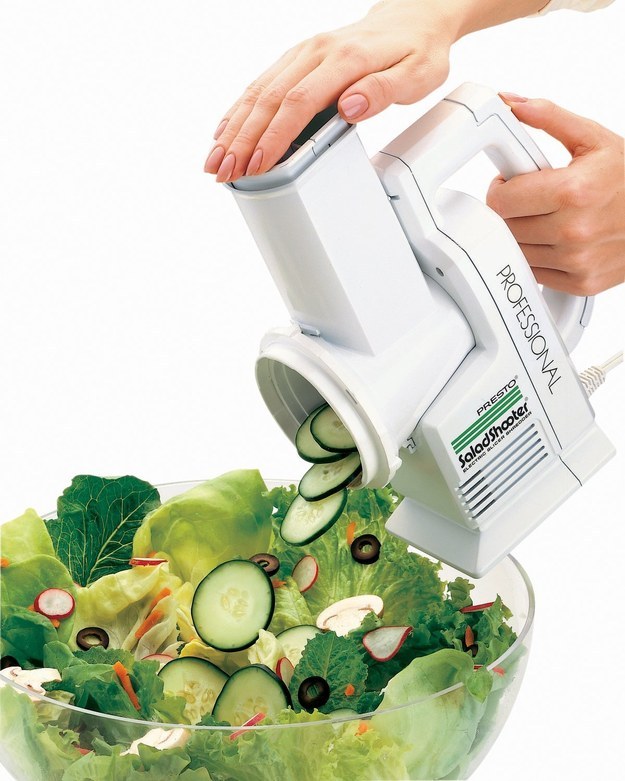 A SaladShooter to be your own personal slicing and shredding machine when making a salad just feels like too much.