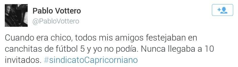 Ya sea por época de fiestas o vacaciones, los cumpleaños de un capricorniano son un desierto.