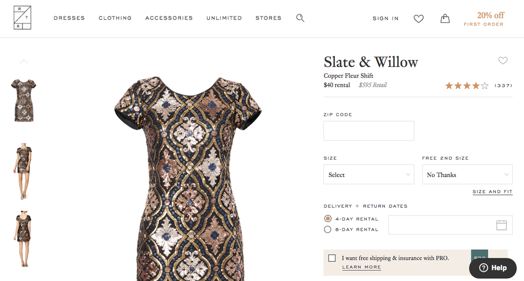can you sell dresses to rent the runway Amazon to sell new and pre-worn designs from Rent the Runway