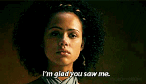 "You saw me."