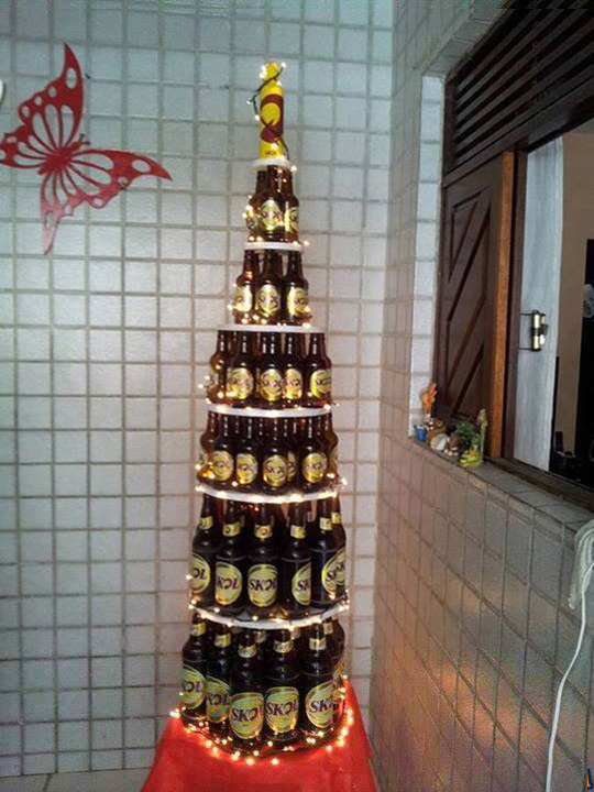 Ah, se existisse mesmo uma árvore de cerveja.