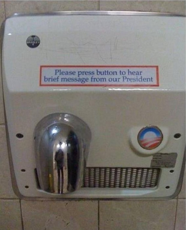 Please press the button