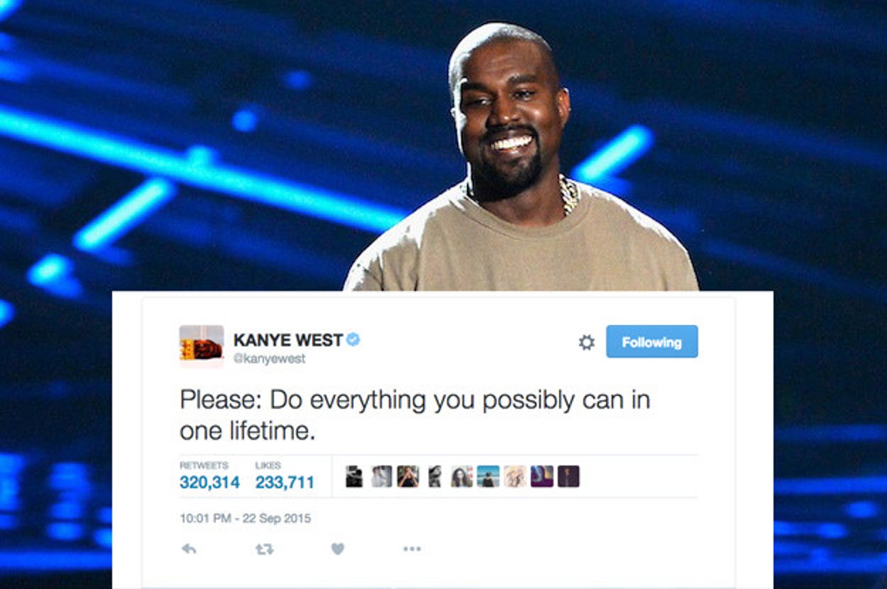 24 Of Kanye West's Most Iconic Tweets From 2015
