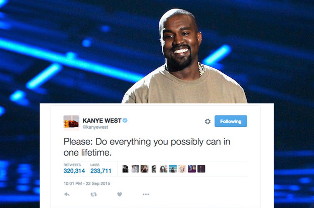 24 Of Kanye West's Most Iconic Tweets From 2015