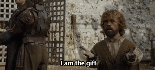 "I am the gift."