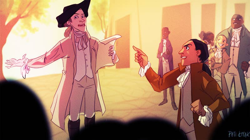 Someone Drew Hamilton As A Disney Movie And It s Amazing