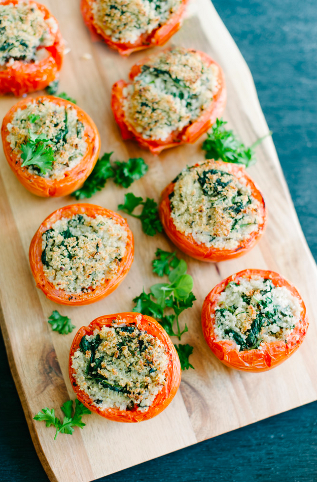 "These were one of my summer staples. They're so easy to put together and super versatile. To make them more filling, I've swapped the quinoa for brown rice and added ground turkey." —Melissa HarrisonRecipe here.