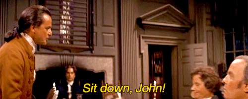 As memorable as John Adams' presidency.