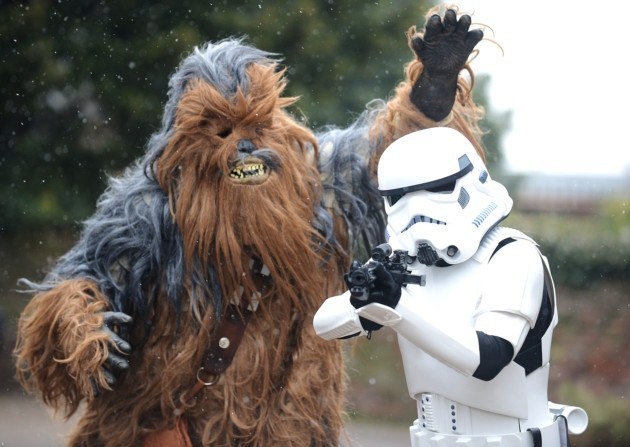 Of course this is what Belle from Beauty and the Beast would look like if she was a Stormtrooper!