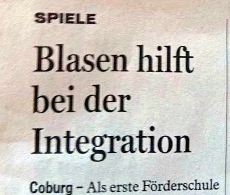Ich will ihm einen blasen