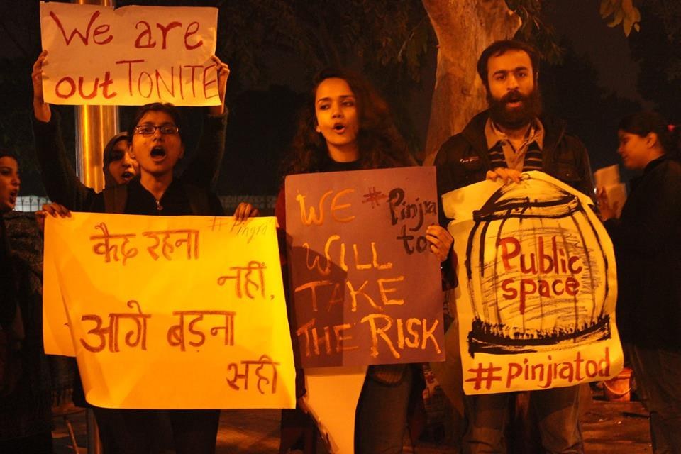 The movement focuses mostly on hostel regulations and the moral policing practiced by hostel authorities.