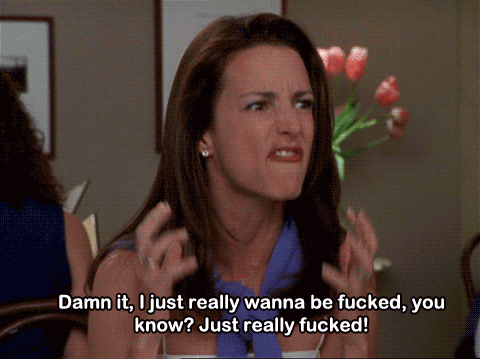 You didn't have any sex at all, how embarrassing