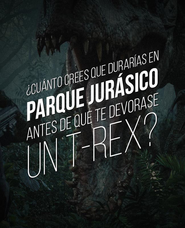 ¿Eres un Alan Grant o un Dennis Nedry?