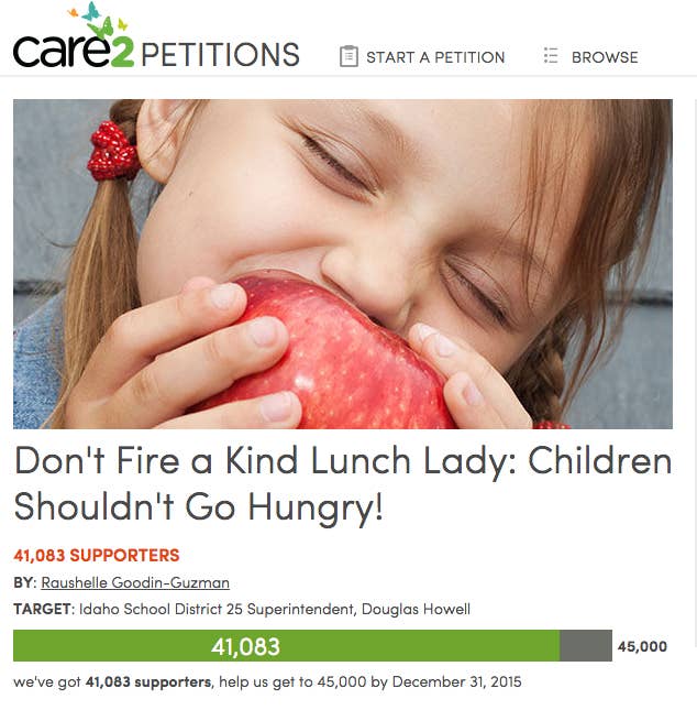 Lunch Lady Who Was Fired For Giving Student A Free Meal Is Offered Her Job Back